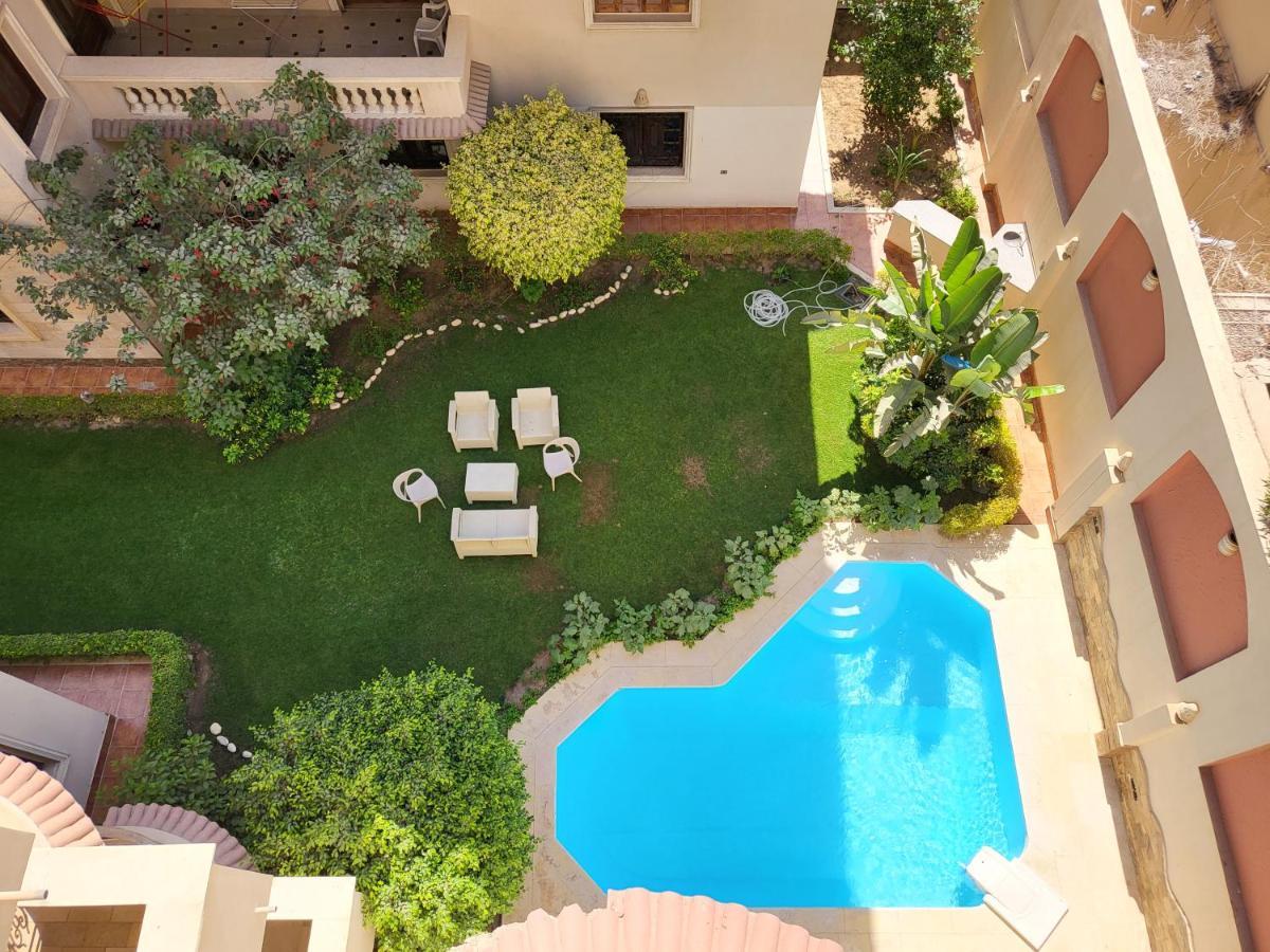 Lovely One-Bedroom Condo With Garden View Kairo Bagian luar foto
